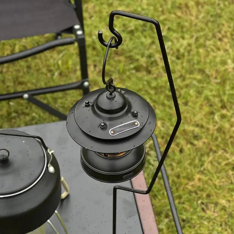 Camping Light Pole Stand With Pole For Lantern Light Lightweight Versatile Portable Folding Holder For Tent Grill Picnic