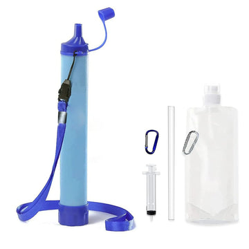 Camping Hiking Emergency Life Portable Purifier Outdoor Water Purifier  Water Filter Suitable for Streams,Lakes Outdoors Camping